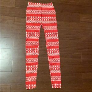 Ugly Christmas Fleece Leggings